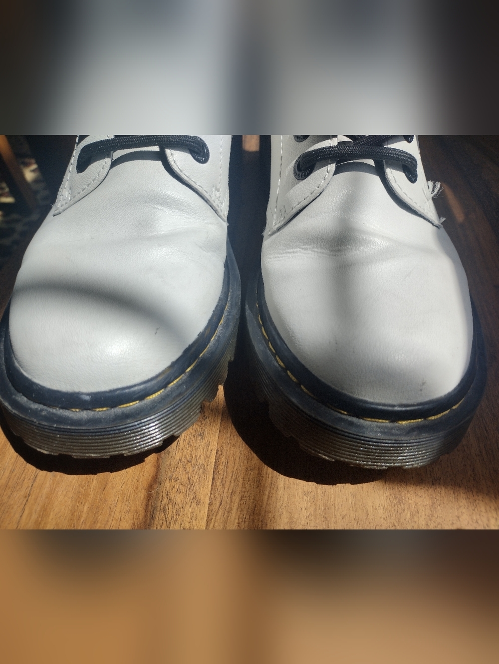 Dr. Martens White Boots Size 7 - Picture 14 of 14